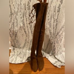 Stuart Weitzman Over the Knee brown boots size 7